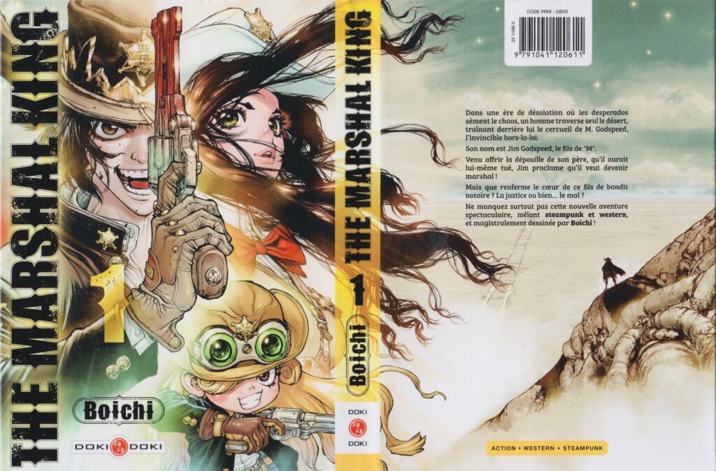 Les trésors du nain, boichi, the marshal king, avis, review, critique, exposition, japan expo, doki-doki, western, one piece, naruto, saint seiya, les chevaliers du zodiaque, wallman, sun ken rock, dr. stone, space chef caisar, science-fiction, sci-fi,