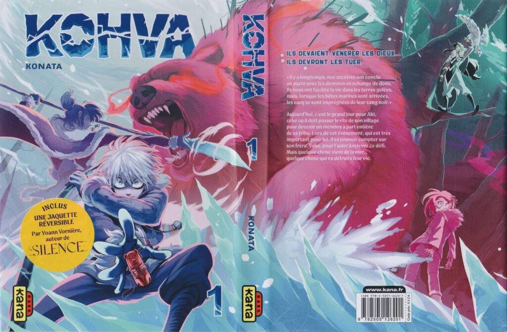 Kohva, konata, kana, éditions, kana, avis, review, critique, tome 1, manga issho, manga, manga espagnol, yoann vornière, silence, scarecrow, frères des ours, disney, avatar, avatar the last airbender, Les trésors du nain,