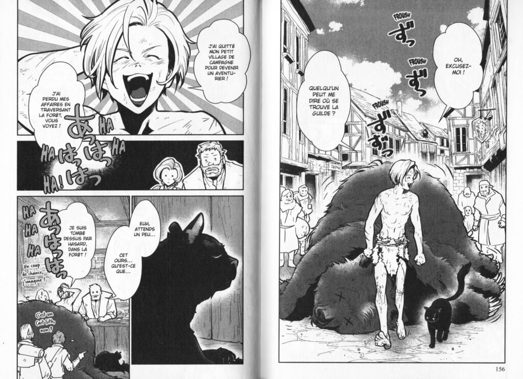 Les trésors du nain, avis, review, critique, cats and dragon, the cat and the dragon, neko to ryuu, fantasy, slice of life, tranche de vie, doki doki, manga, light novel, web novel, adaptation, izumi sasaki, amara, mai okuma,