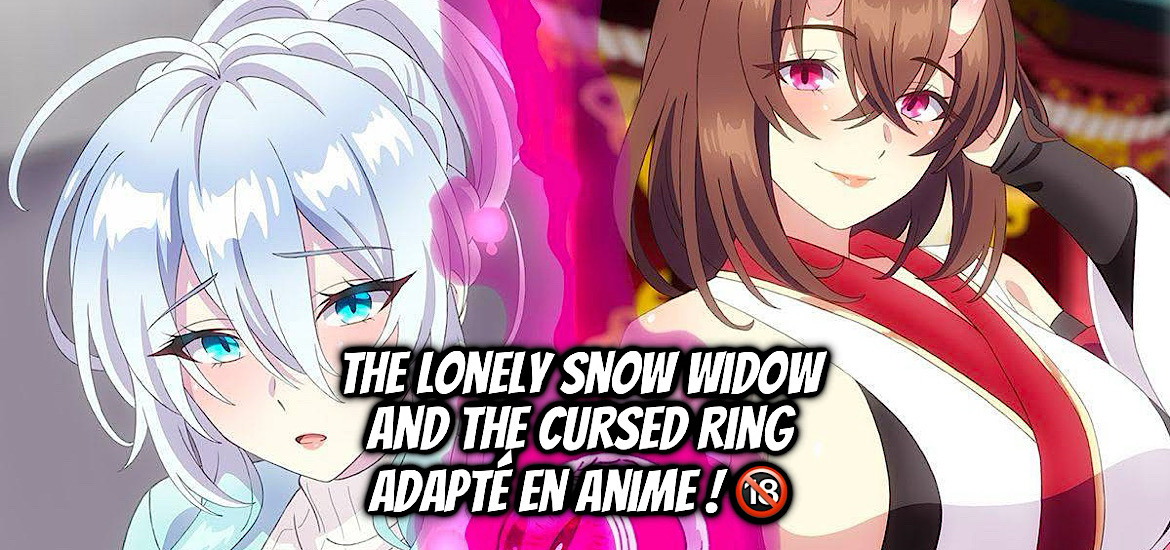 The lonely snow widow and the cursed ring, the shy snow woman and the cursed ring, puuna puuzaki, anime, annonce, adaptation, manga, dojinshi, hentai, manga pour adulte, teaser, trailer, bande-annonce, date de sortie, octobre 2026, anime automne 2026,