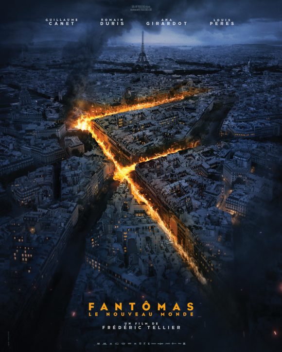 Fantômas, Fantômas le nouveau monde, teaser, trailer, bande-annonce, date de sortie, 10 février 2027, Louis de funès, jean marais, mylène demongeot, andré hunebelle, guillaume canet, romain duris, ana girardot, louis peres, daphné patakia, jean-louis garçon, frédéric tellier, film, villain, anti-héros, arsène lupin,