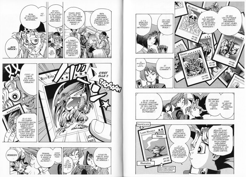 Les trésors du nain, édition millenium, millénium, yu-gi-oh!, yu gi oh, avis, review, critique, perfect edition, 30 ans, anniversaire, shonen, kana, kana éditions, kazuki takahashi, tome 1, tarot,