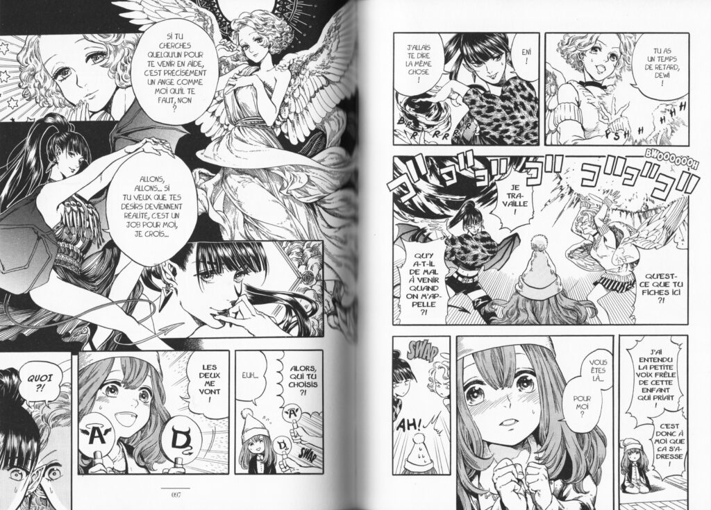 Les trésors du nain, avis, review, critique, divines, eniale et dewiela, eniale, dewiela, tome 1, tome 2, kamome shirahama, l’atelier des sorciers, grimoire, réédition, pika édition, mon petit noiraud, bonus, enidewi,