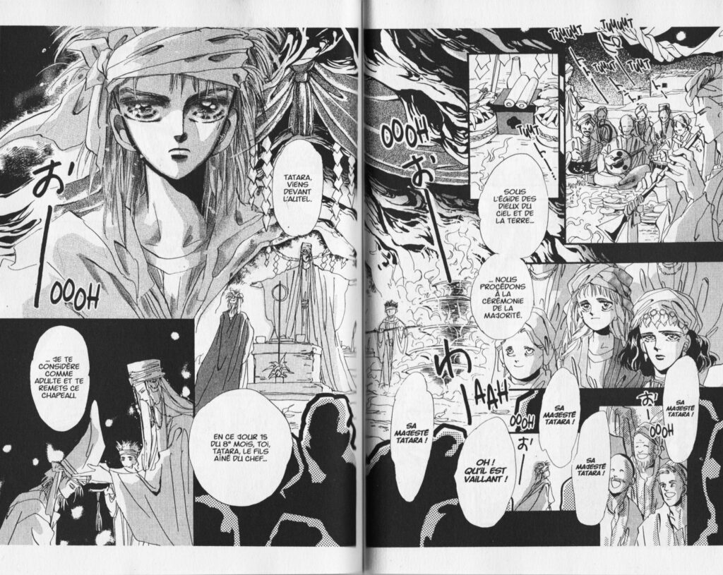 Les trésors du nain, shojo, avis, review, critique, Basara, yumi tamura, 7seeds, don’t call it mystery, post-apocalyptique, féodal, historique, aventure, tome 1, tome 2, star édition, kana, kana éditions, réédition, the legend of basara, 