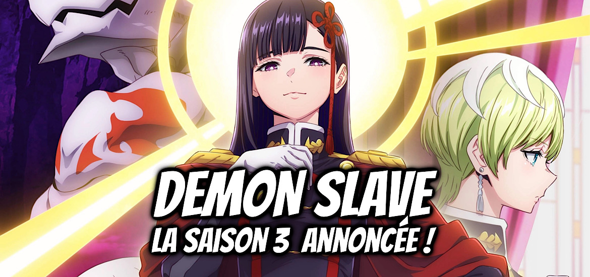 Demon Slave, Saison 3, mato seihei no slave, chained soldier, suite, teaser, trailer, bande-annonce, date de sortie, changement, studio, passione, hayabusa film, kurokawa, ecchi, shonen,