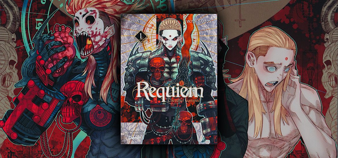 Les trésors du nain, requiem, requiem chevalier vampire, bd, bande-dessinée, avis, review, critique, tome 1, adaptation, manga, pat mills, olivier ledroit, seban, victor santos, glénat, glénat manga,
