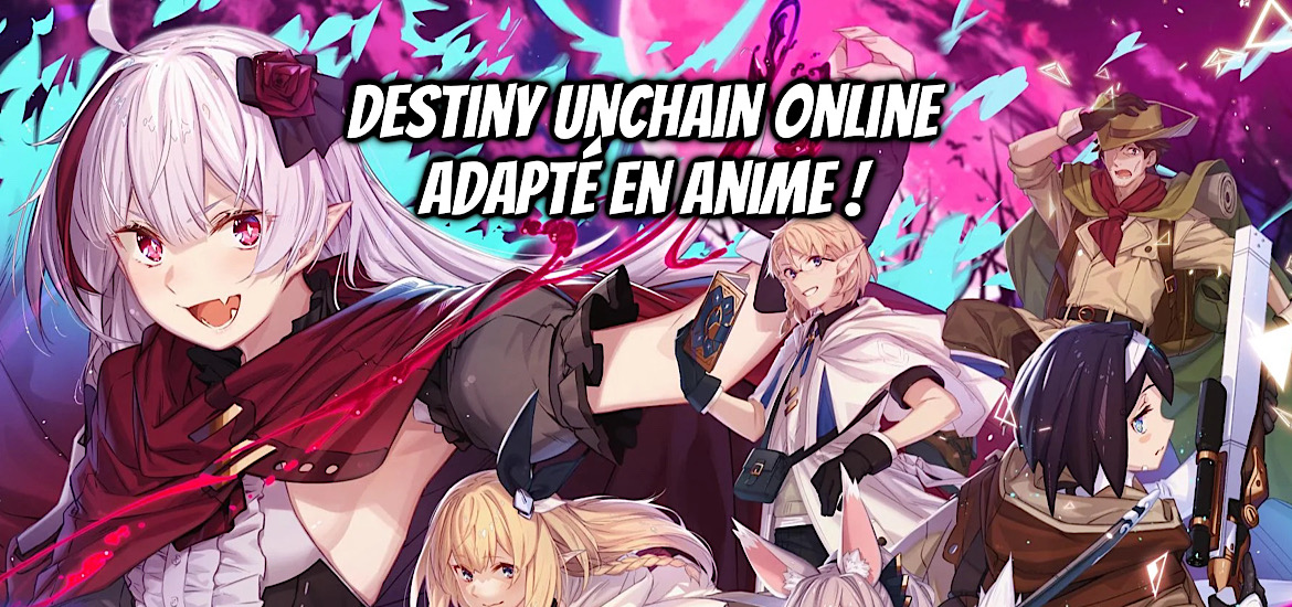 Destiny unchain online, anime, adaptation, web novel, light novel, manga, kodansha, pika, yachimoto, destiny unchain online how i became the crimson devil, Destiny Unchain Online: Kyūketsuki Shōjo to Natte Yagate "Aka no Maō" to Yobareru Yō ni Narimashita, resn, shosetsuka ni naro, kakuyomu, kadokawa, teaser, trailer, bande-annonce, date de sortie,