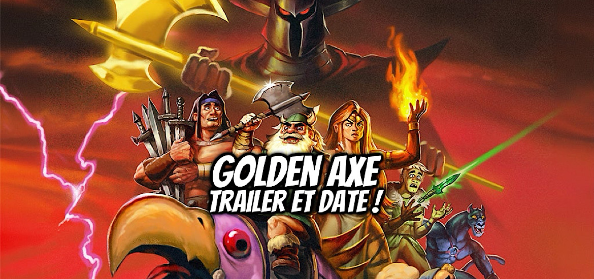 Golden Axe, anime, série d’animation, teaser, trailer, bande-annonce, date de sortie, 16 septembre 2026, sega, jeu, jeu-vidéo, arcade, paramount+, Titmouse,