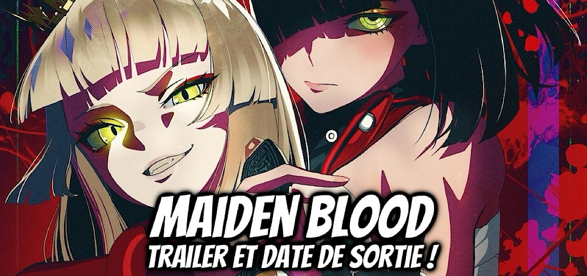 Maiden blood, anime, annonce, anime original, teaser, trailer, bande-annonce, date de sortie, 2027, Danganronpa, Assassination Classroom, Persona 4, Polygon Pictures, Seiji Kishi, dark fantasy,