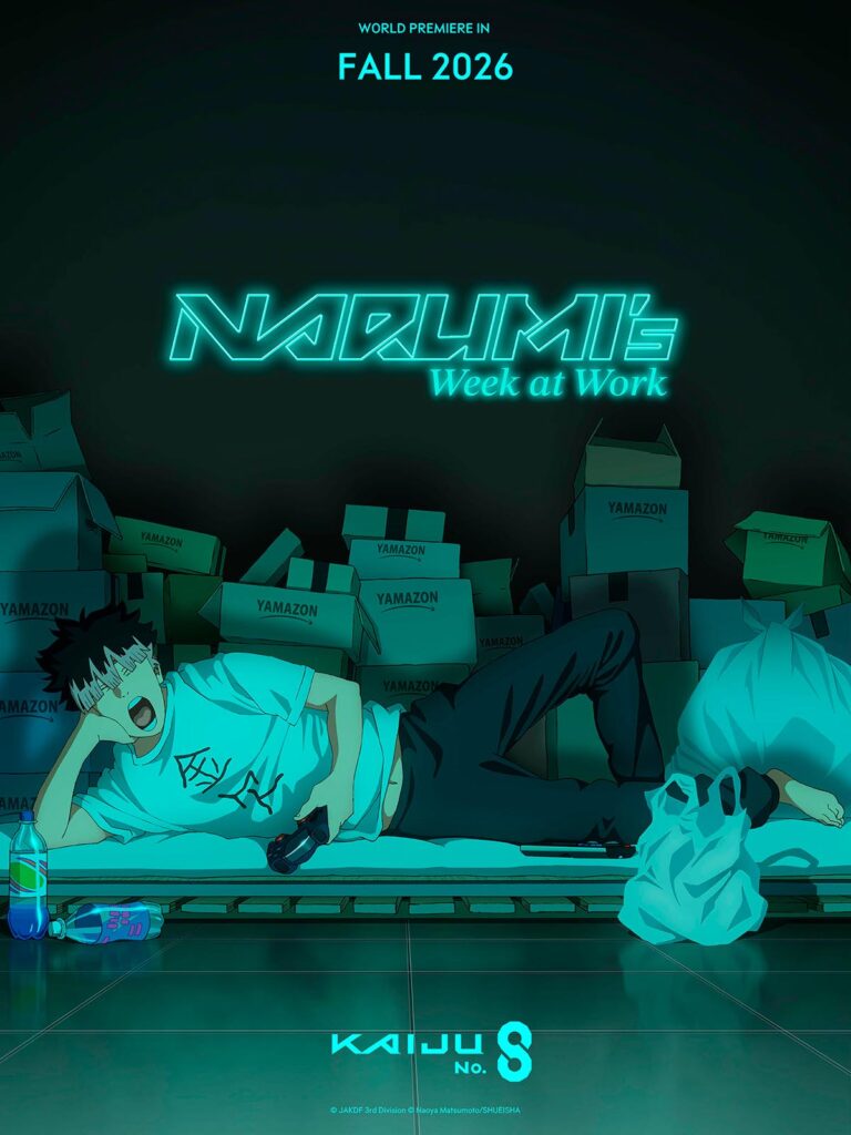 Kaiju No.8, Kaiju N°8, spin-off, le quotidien de narumi, narumi week at work, teaser, trailer, bande-annonce, date de sortie, septembre 2026, anime automne 2026, 4 épisodes, nombre d’épisodes, 
