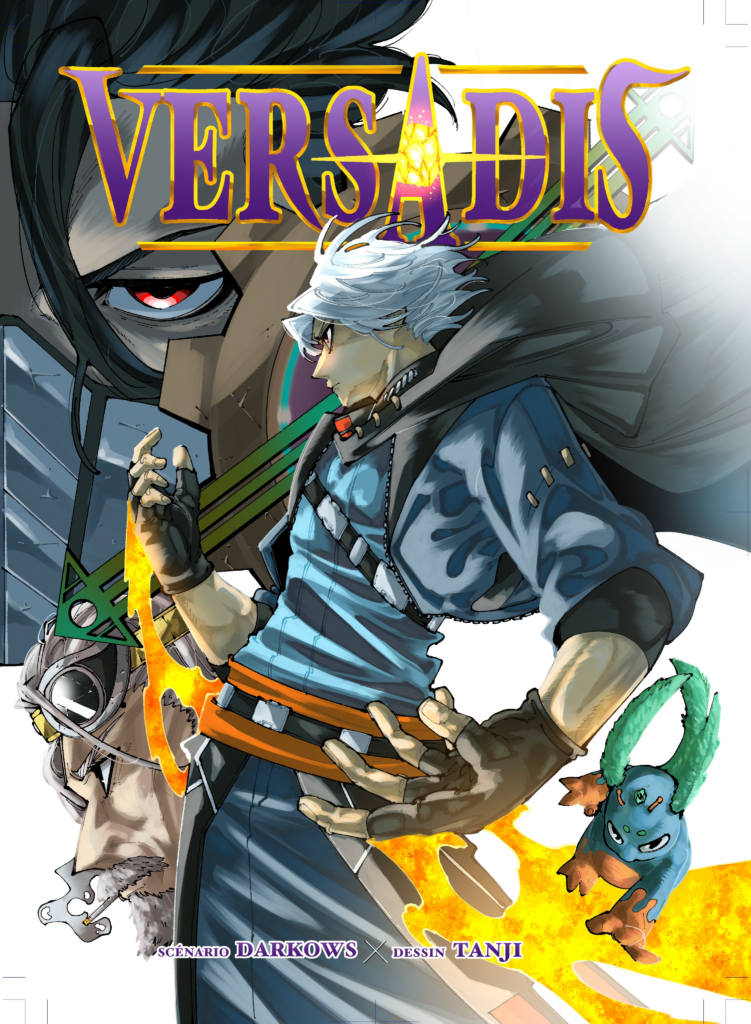 Versadis, manga, français, manga, annonce, campagne, financement participatif, ulule, spatule édition, darkows, dragon ball kakumei, tanji, date de sortie, précommande, shonen, dark shonen, shonen sombre, synopsis, 