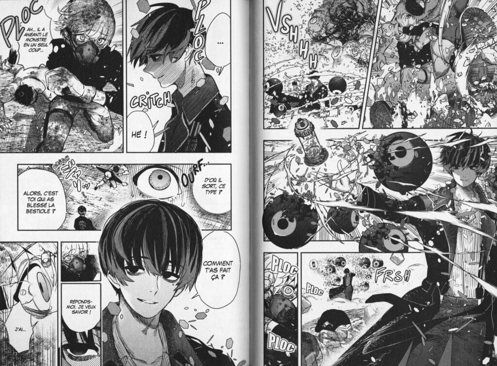 Meteoria, manga, avis, review, critique, tome 1, tome 2, shonen, seinen, Hyoukaku no Meteoria, aliens, kaiju N°8, steampunk, les trésors du nain, kurokawa, makoto todo, futabasha,