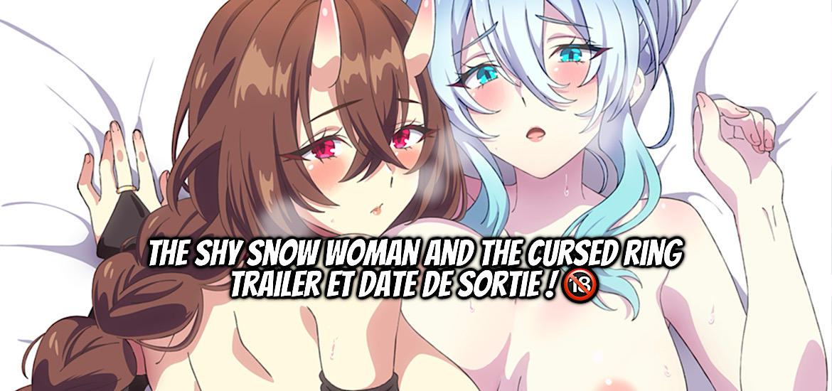 The lonely snow widow and the cursed ring, the shy snow woman and the cursed ring, puuna puuzaki, anime, annonce, adaptation, manga, dojinshi, hentai, manga pour adulte, teaser, trailer, bande-annonce, date de sortie, octobre 2026, anime automne 2026,