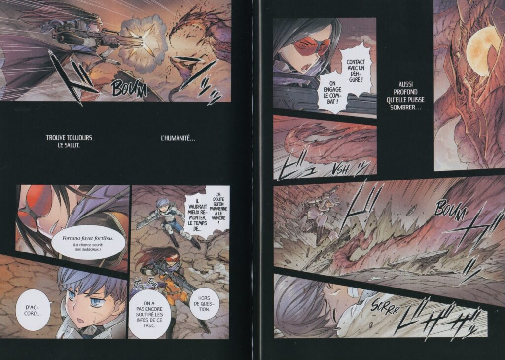 Les trésors du nain, deep insanity, deep insanity nirvana, manga, adaptation, makoto fukami, norimitsu kaihou, etorouji shiono, ubel blatt, mangetsu, avis, review, critique, tome 1, science-fiction, sci-fi,
