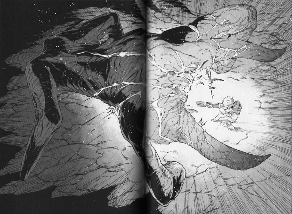 Les trésors du nain, deep insanity, deep insanity nirvana, manga, adaptation, makoto fukami, norimitsu kaihou, etorouji shiono, ubel blatt, mangetsu, avis, review, critique, tome 1, science-fiction, sci-fi,