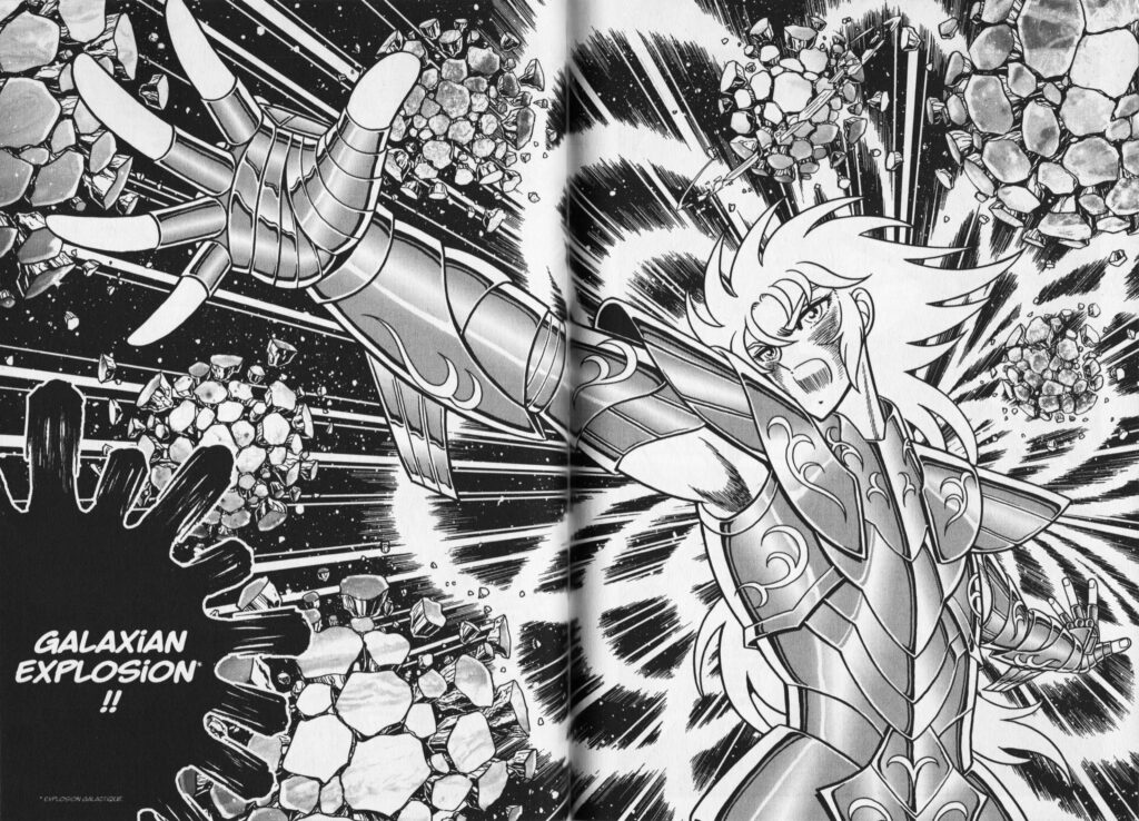 Saint Seiya, manga, spin-off, Saint seiya rerise of poséidon, rerise of poséidon, tsunakan suda, akita shoten, shonen, chevaliers du zodiaque, marinas, hadès, poséidon, némésis, 4 tomes, avis, review, critique, les trésors du nain, 
