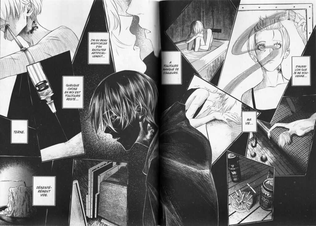 Les trésors du nain, le marchand de mort, manga, français, thriller, psychologique, nova decendres, saga decendres, decendres, pika, édition pika, création, jack l’éventreur, avis, review, critique, tome 1,