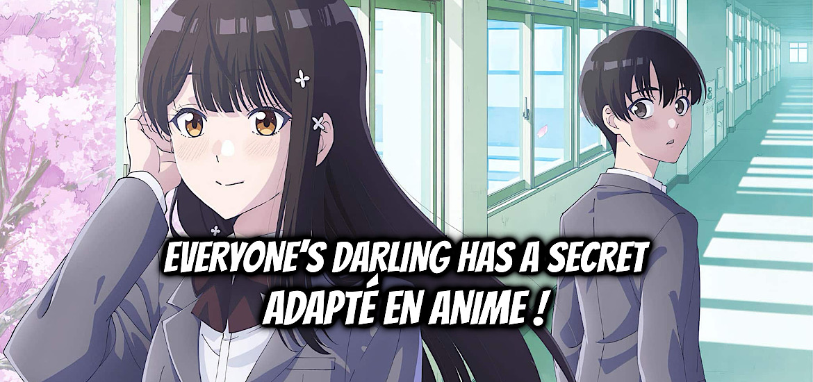 everyone’s darling has a secret, manga, anime, adaptation, date de sortie, avril 2027, anime printemps 2027, hokago no aidoru ni wa himitsu ga aru, kashiko amane, seinen, young animal, hakusensha, romcom, comédie romantique, gekko,