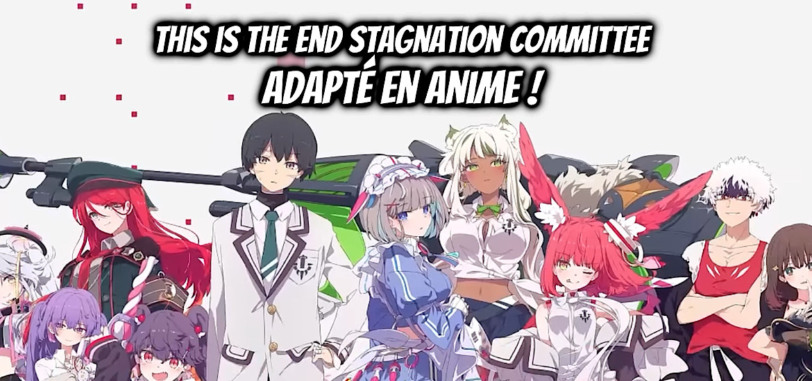 This is the end stagnation committe, dengeki bunko, kien aien, kochira shumatsu teitai iinkai, manga, adaptation, anime, adaptation animée, teaser, trailer, bande-annonce, date de sortie, ogipote, hiroshi sakurai,