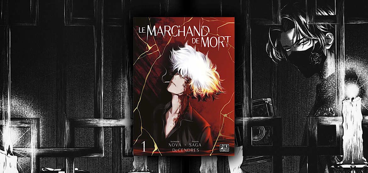 Les trésors du nain, le marchand de mort, manga, français, thriller, psychologique, nova decendres, saga decendres, decendres, pika, édition pika, création, jack l’éventreur, avis, review, critique, tome 1,